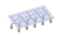 2x10 Aluminum Ground Mounting system